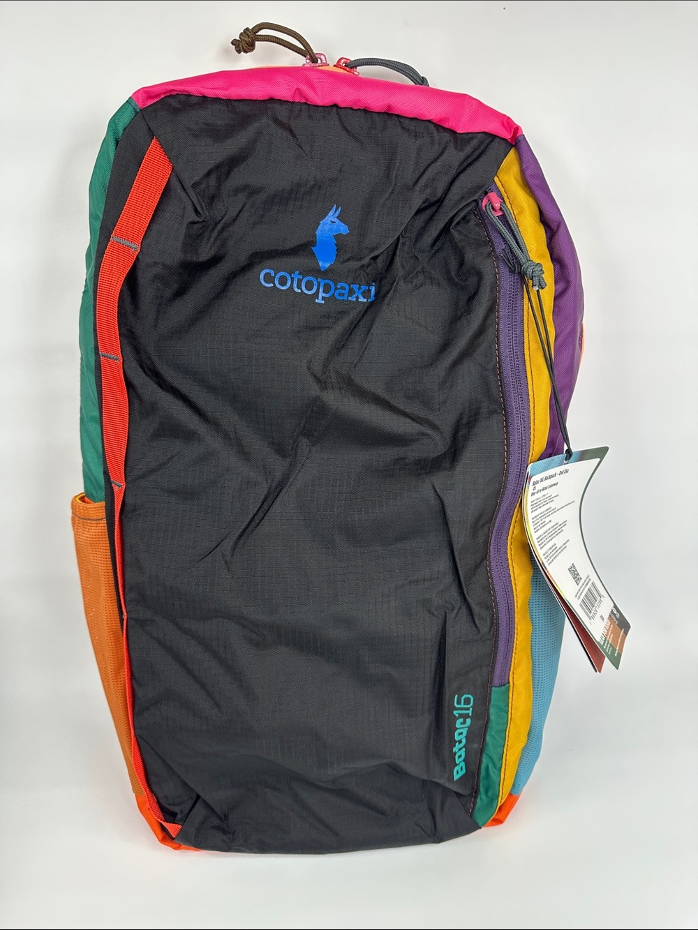 Cotopaxi Batac Del Día 16L Backpack One-of-a-Kind Multicolor Lightweight Daypack